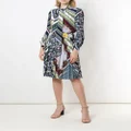 Tory Burch floral-print pleated skirt - Multicolour
