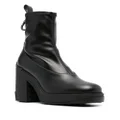 Moncler Splora leather ankle boots - Black