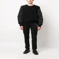 Balmain zip-detail skinny-leg trousers - Black