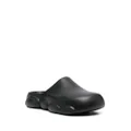 Moschino logo-embossed slip-on clogs - Black