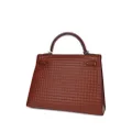 Hermès Pre-Owned 2003 Waffle Kelly 32 Sellier two-way handbag - Red