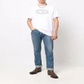 Diesel T-Just-Bigoval cotton T-shirt - White