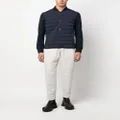 Herno contrasting-sleeves padded jacket - Blue