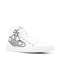 Vivienne Westwood Orb-print high-top sneakers - White