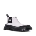 Karl Lagerfeld Trekka Max studded boots - Black