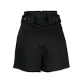 3.1 Phillip Lim double-buckle detail shorts - Black