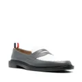 Thom Browne classic lightweight penny loafers - Grey