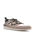 Moncler Pivot leather sneakers - Brown