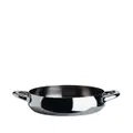 Alessi low stainless steel casserole pot (28cm) - Silver