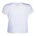 DKNY logo-print short-sleeve T-shirt - White