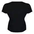 DKNY logo-print round-neck T-shirt - Black
