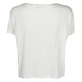 DKNY short-sleeve linen T-shirt - White