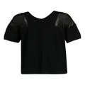 DKNY round-neck cotton T-shirt - Black