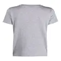 DKNY raised-logo cotton T-shirt - Grey
