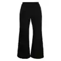DKNY high-waist flared trousers - Black