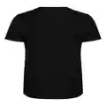DKNY logo-reflective T-shirt - Black