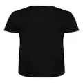 DKNY logo-stamp short-sleeve T-shirt - Black