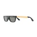 Retrosuperfuture Francis curved-frame sunglasses - Black