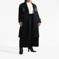 3.1 Phillip Lim two-tone belted coat - Blue