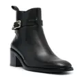 3.1 Phillip Lim 70mm buckled leather boots - Black