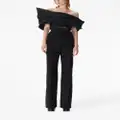 Nina Ricci high-waist tailored wool trousers - Black