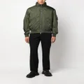 Moncler high-shine padded jacket - Green