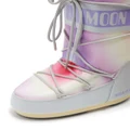 Moon Boot Icon tie-dye padded boots - Grey