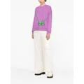Karl Lagerfeld IKON/K Bag print sweatshirt - Purple