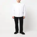Karl Lagerfeld monogram organic cotton shirt - White