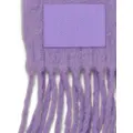 Marc Jacobs Cloud fringed scarf - Purple
