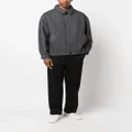 MARANT Simon wool shirt jacket - Grey