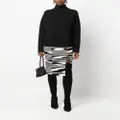 Missoni Stretch abstract-pattern midi skirt - Black