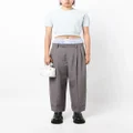 Alexander Wang layered tailored trousers - Grey