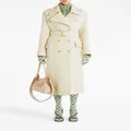 ETRO belted-waist double-breasted coat - Neutrals