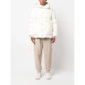 Emporio Armani hooded padded jacket - Neutrals