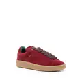 Lanvin Lite Curb suede sneakers - Red