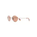 Lanvin round-frame tinted sunglasses - Gold