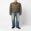Dsquared2 wool-blend military jacket - Green