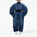 Marc Jacobs cropped padded jacket - Blue