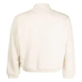 Fila logo-patch zip-up sweatshirt - Neutrals