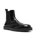 Jil Sander leather Chelsea boots - Black