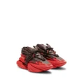 Balmain Unicorn PB-monogram sneakers - Red