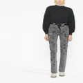 ISABEL MARANT Vokayo cargo straight-leg jeans - Grey