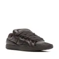 Lanvin Curb XL leather sneakers - Brown