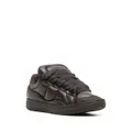 Lanvin Curb XL leather sneakers - Brown