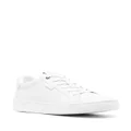 Coach round-toe lace-up sneakers - White