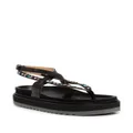 ISABEL MARANT stud-embellished thong-strap sandals - Black