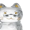 Baccarat Maneki-Neko cat collectible - White