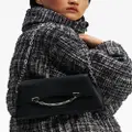 Karl Lagerfeld small K/Seven leather shoulder bag - Black