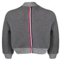 Thom Browne fleece-wool bomber jacket - Grey